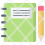 learning-tools-notebook-pencil-learning-education-icon