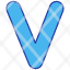 letter-v-icon