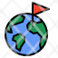 list-approved-check-sign-circular-checking-maps-and-flags-icon