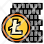 litecoin-crypto-currency-digital-icon