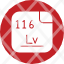 livermorium-periodic-table-atom-atomic-chemistry-element-icon