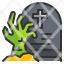 living-dead-graveyard-scary-zombie-horror-halloween-icon