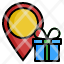 location-birthday-gift-box-point-icon
