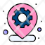 location-map-pin-gear-icon