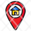 location-nevigation-map-home-direction-icon