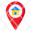 location-nevigation-map-home-direction-icon