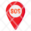 location-nevigation-map-sos-direction-icon