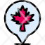 location-pin-canada-leaf-country-icon