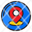 location-pinhold-direction-button-map-icon