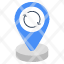 location-update-direction-gps-navigation-geolocation-icon