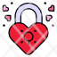 lock-padlock-heart-romantic-cupid-icon