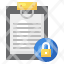 lock-read-only-security-clipboard-file-document-icon