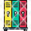lockers-cabinet-safety-soccer-sport-icon