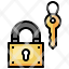 locks-and-keys-filloutline-padlock-key-secure-security-access-icon