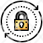 locks-and-keys-filloutline-refresh-circular-arrow-locked-security-lock-icon