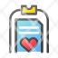 love-clipboard-icon