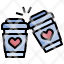 love-filloutline-cup-couple-heart-paper-icon