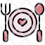 love-filloutline-dinner-lunch-heart-food-icon