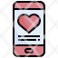 love-filloutline-smarrtphone-dating-app-romance-communications-icon