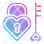 love-key-heart-lock-valentine-romance-icon