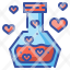 love-potion-flask-valentines-romantic-chemical-chemistry-heart-icon