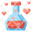 love-potion-flask-valentines-romantic-chemical-chemistry-heart-icon
