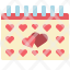 lovewedding-calendar-date-valentine-wedding-romantic-icon