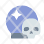 magic-skull-crystal-ball-icon