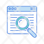 magnifying-glass-over-a-web-page-symbolizing-sea-icon