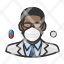 male-black-n-mask-coronavirus-pharmacist-icon