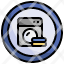 mall-signs-filloutline-laundry-washing-machine-signaling-icon