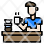 man-avatar-coffee-work-from-home-icon
