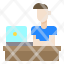 man-avatar-laptop-work-from-home-icon
