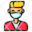 man-boy-avatar-medical-mask-prevention-icon