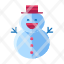 man-build-decoration-snow-snowman-decorate-christmas-icon