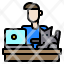 man-cat-laptop-working-icon