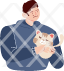 man-cat-pet-hoodie-animal-icon