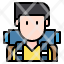 man-male-avatar-traveler-backpacker-vacation-travel-icon