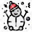 man-snow-snowman-icon