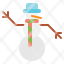 man-snow-snowman-winter-icon