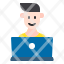 man-user-laptop-computer-technology-icon