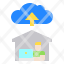 man-working-home-cloud-work-at-icon