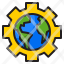 management-earth-world-global-gear-icon