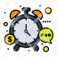 management-money-stop-time-watch-icon