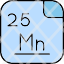 manganese-periodic-table-chemistry-atom-atomic-chromium-element-icon
