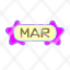 march-word-date-month-calendar-icon