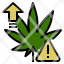marijuana-overdose-side-effect-caution-danger-medical-icon