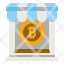 market-cryptocurrency-online-trade-shop-icon