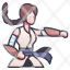 martial-art-female-character-fighter-rpg-warrior-icon
