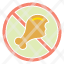 meatdiet-chicken-leg-prohibited-food-icon